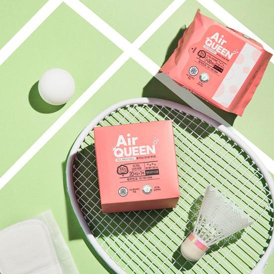 Choose 1 of 6 Types of Air Queen Breath Organic Sanitary Pads