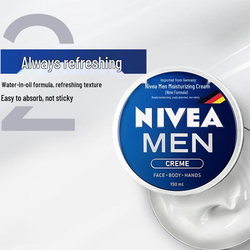 NIVEA Men Deep Moisturizing Hydrating Face Cream