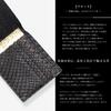 CLW Crocodile Leather Works Diamond Python Bifold Wallet (Bill Compartment) in Black. Made in Japan with Diamond Python and Snakeskin Leather. Men's,