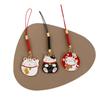 Tag Pendant Fortune Cat Keychain Mobile Phone Straps Mobile Phone Lanyard Lucky Cat Phone Pendant
