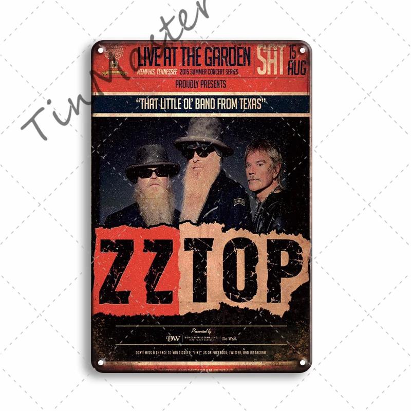 Rock N Roll Metal Poster, Tin Sign, Vintage Johnny Cash, Retro Plaque, Pub, Bar, Man Cave, Home Decoration Plates