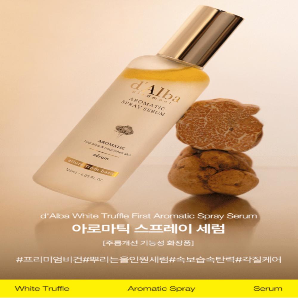 d’Alba White Truffle First Aromatic Spray Serum 120ml (one bottle)/ KOREA COSMETIC
