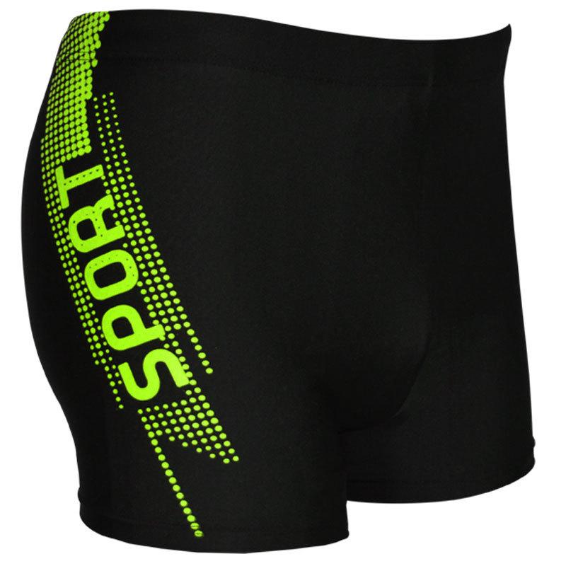 Bade-Boxershorts für Herren in Übergröße mit hohem Bund - Anti-Peinlichkeit Badebekleidung für Erwachsene