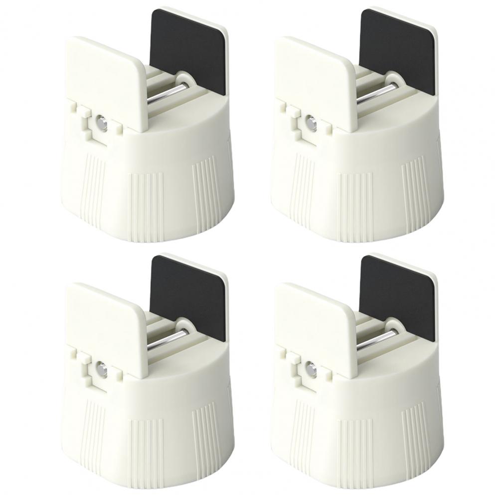 

Table Foot Pad Felt Base Chair Leg Height Extender Adjustable Furniture Risers for Sofas Tables Chairs Heavy Duty Bed for Desk S абрикосовий