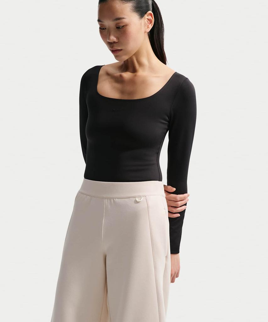 Nike 24.7 Impossible Soft High-Waisted Wide-Leg Pants W - Light Orewood Brown:Sail:Light Iron Ore / Ir1933-104