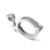 Nou Fiting Tri Clamp din Oțel Inoxidabil SS304 Heavy Duty Piuliță Fluture Clemă pentru Țeavă Fiting Sanitar
