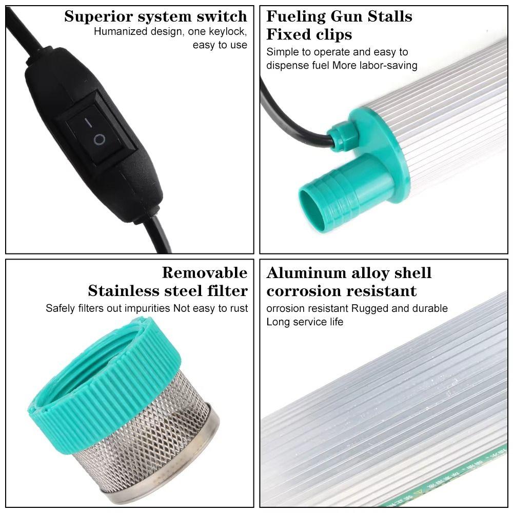 Detachable Submersible Fuel Pump Corrosion-resistant Diesel Transfer Pump Truck Refueling