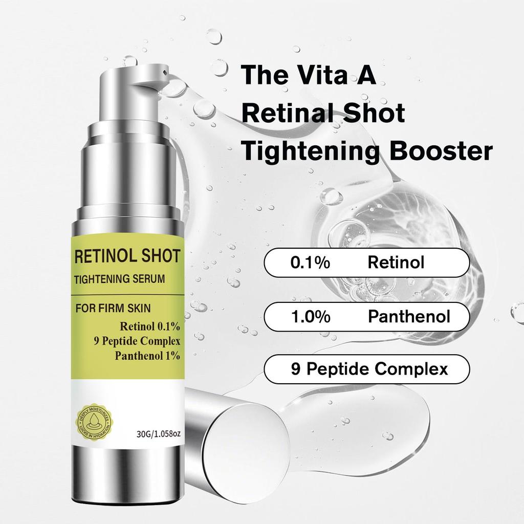Retinol Shot Tightening Serum-Texture & Gentleness-Moisture & Balance-Long-lasting Comfort-Suitable For All Skin Types, 30g