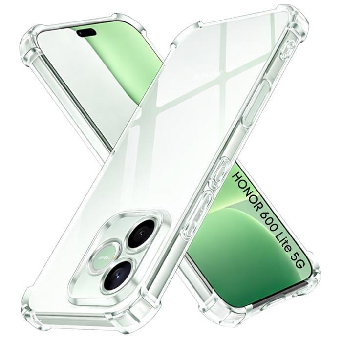 Case for Honor 600 Lite 5G - Shockproof Protection Soft Transparent TPU Phonillico®
