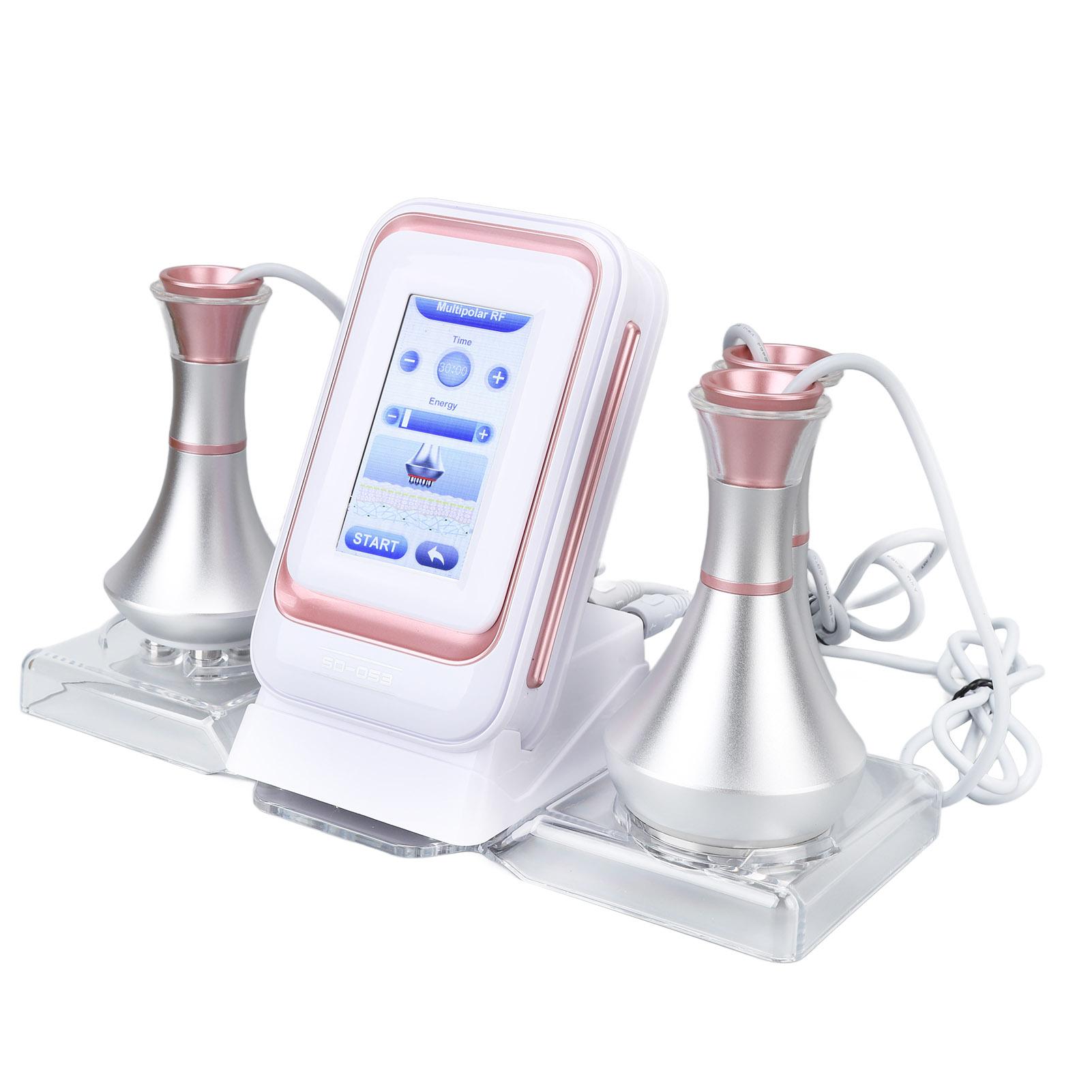 

80K RF машина для сжигания жира, удаление целлюлита, омоложение кожи, коррекция фигуры, косметическая машина 110‑240 В EU PLUG