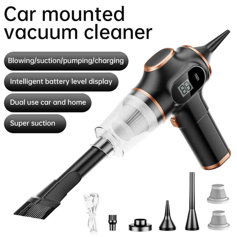 ΝΕΑ 290000Pa 5 σε 1 Ηλεκτρική Σκούπα Αυτοκινήτου Ισχυρή Αναρρόφηση Φορητή Ασύρματη Ηλεκτρική Σκούπα Χειρός Μίνι Για Αυτοκίνητο Σπίτι Γραφείο
