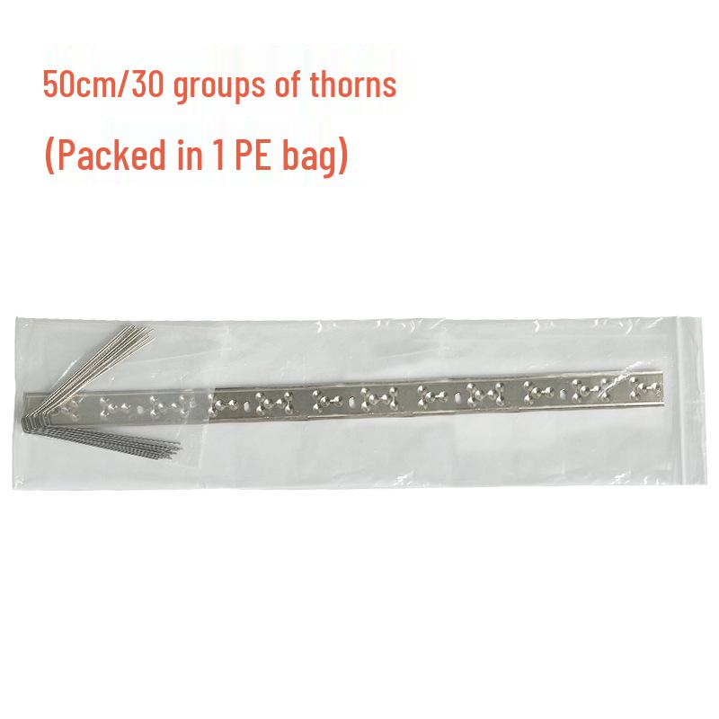 Stainless Steel Bird Spikes for Balcony: Deterrent for Pigeons and Cats