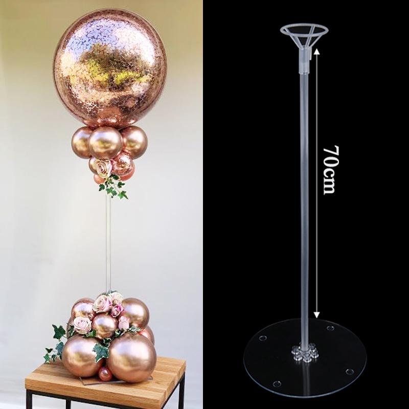WEIGAO 7/10 Tube Balloon Stand Birthday Balloons Arch Stick Holder Wedding Decor Baloon Globos Birthday Party Decorations Kids