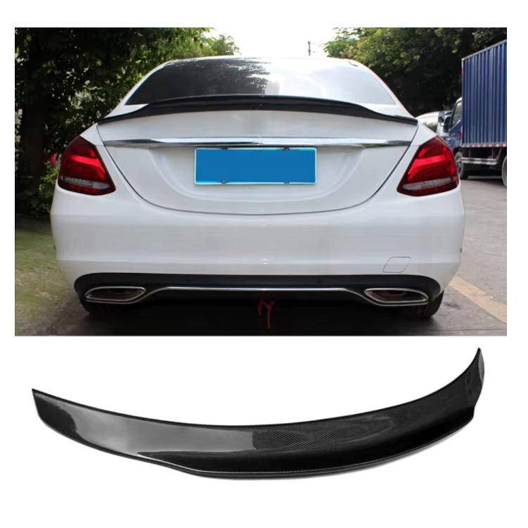 Carbon Fiber Rear Spoiler for Mercedes-Benz C-Class W205 C63/C43/C450, PSM Style
