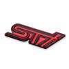 Custom STI Car Emblem Decorative Grille Badge Metal Rear Tail Decal For Subaru Forester impreza Outback Legacy Tribecacar WRC X1