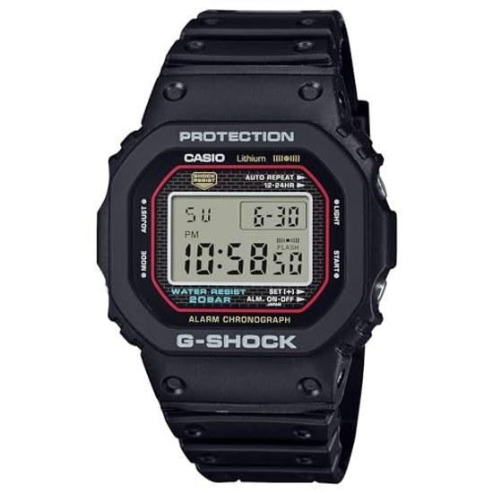 Casio wristwatch G-Shock first generation reissue model made biomass plastic DW-5000R-1AJF mens black.