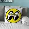 Fashion M-Mooneyes Logo Pillow Case For Sofa Bedside Table Bedroom Backrest Living Office Cushion Printed Square Multiple