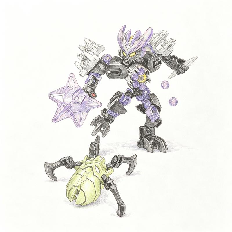 Bionicle Series Skull Warrior Mask Maker Building Blocks Anime Action Figures Soldier Warrior Bricks Toys For Boys Kids Gifts