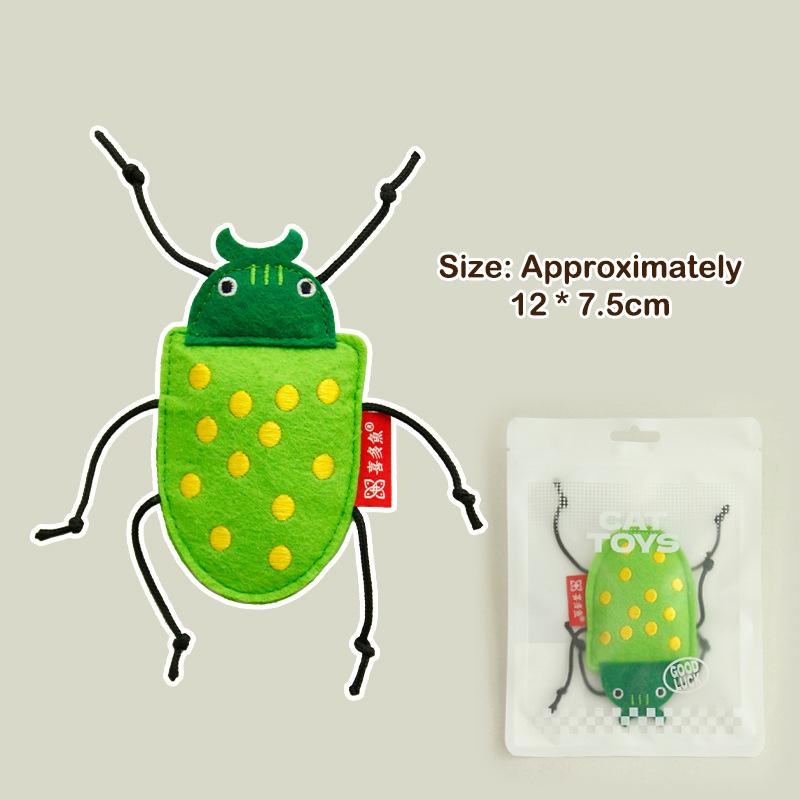 Creative Simulated Cockroach Spider Catnip Cat Toys Strange Insect Series Catnip Cat Toys Pet Relief Artifact Pet Supplies