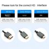 8K HDMI-Compatible To HDMI-Compatible Coiled Cable 48Gbps HDMI-Compatible To Mini/Micro HD Cable for Camera/Camcorder/PC/Monitor
