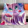 Best Seller! Pokemon-mew Printed Blanket Soft Cozy Blanket for Couch Sofa Bed Lounging, Ideal Gift for Women Mom Teacher Friends