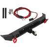 Metal Rear Bumper with D Rings Fit for Axial SCX10 III AXI03007 1/10 RC Car Model