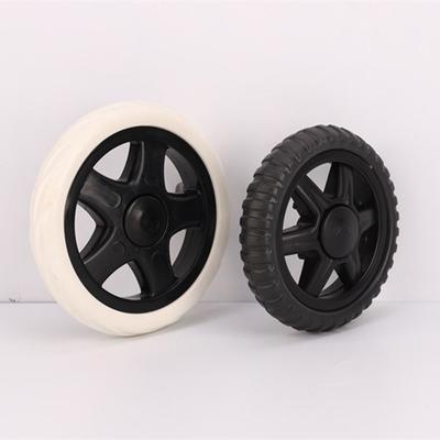 2 Stück Reifenrad verschleißfest rutschfest Einkaufswagenräder Ersatz flexibles Rollstuhlrad Reisekarrenrad