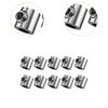 10Pcs Wire Rope Clamps Clip for Fixing Brackets, Photos Versatile Accessory Lock Cable