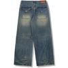 GUBIN Curved Double Knee Denim Pants