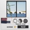 Anti Mosquito Window Screen Net Self-adhesive Screen Prevent Fly Insect Mesh DIY Cutting Window Curtains Household Accessories