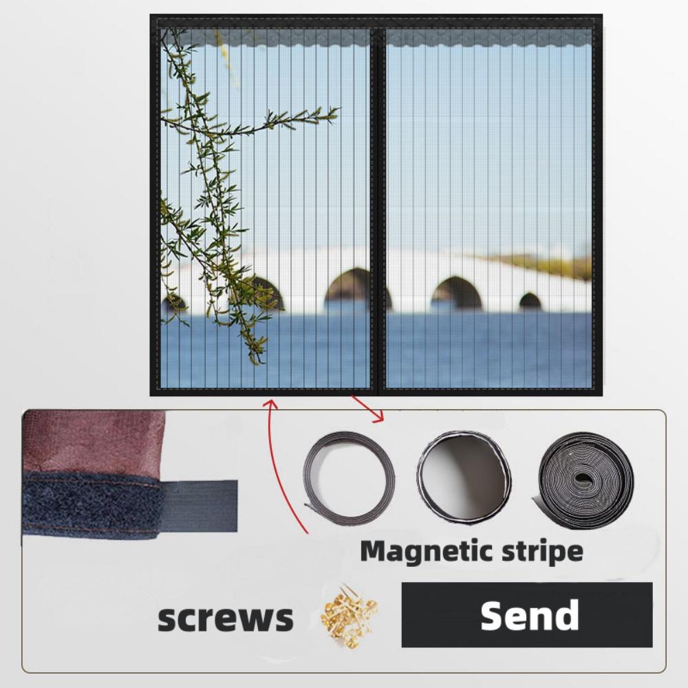 Anti Mosquito Window Screen Net Self-adhesive Screen Prevent Fly Insect Mesh DIY Cutting Window Curtains Household Accessories