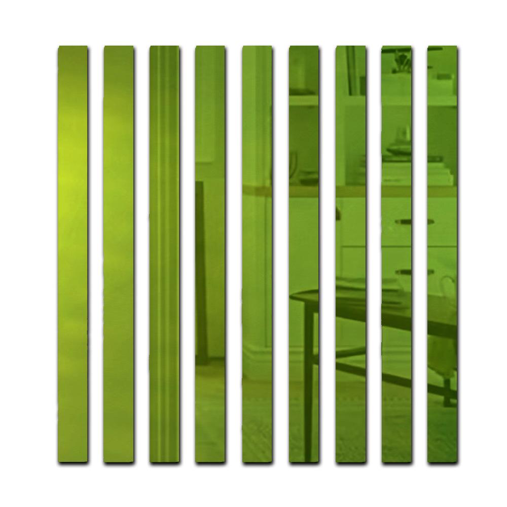 Self-Adhesive Acrylic Mirror Strips for Decorative Entrance Partitions