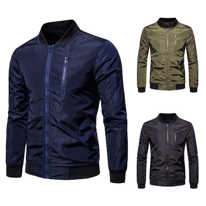 Timeless College Mens Baseball Jacket With Slim Fit For A Casual Stylish Look