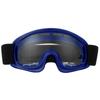 Children Protection Goggles Motorcycle Outdoor Cycling Windproof Anti‑Impact Skiing Glasses(Blue )