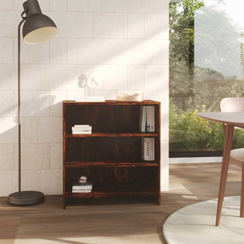 vidaXL Sideboard Räuchereiche 70x40,5x75 cm Holzwerkstoff