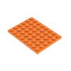 MOC Small Particle Building Blocks 6x6 Pieces Base Plate DIY Parts Accessories Compatible 3958