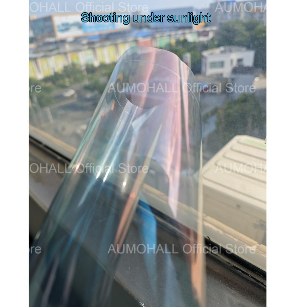 1.52mX30m VLT 82% Red Storm Chameleon Car Window Tint, Windshield Tints Decals Foils Solar Tinting Film UV Block Wholesale