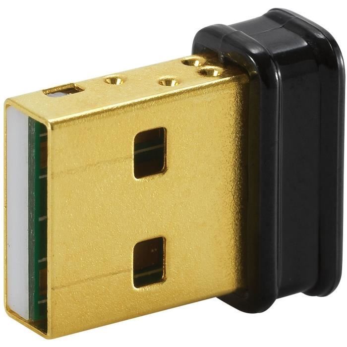 Adaptateur Réseau Nano - ASUS USB-N10 - USB 2.0 Wi-Fi N 150 Mbps