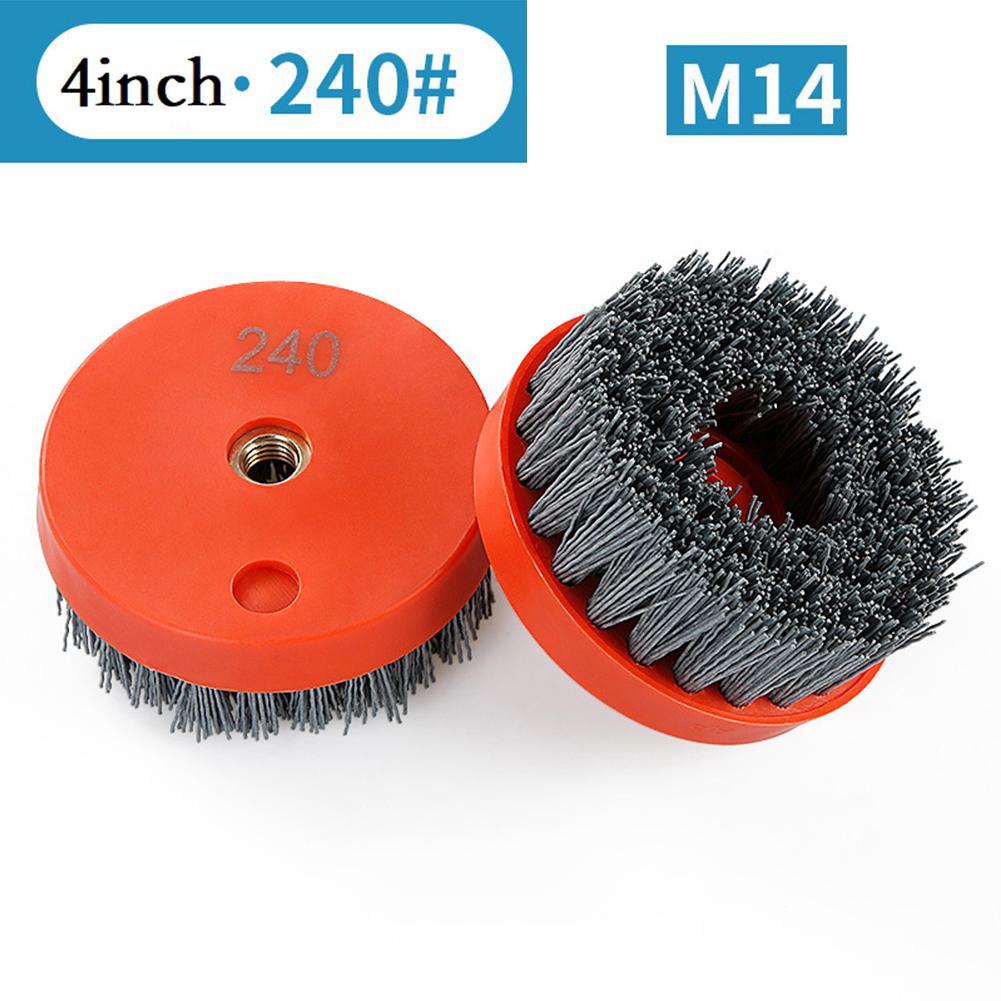 Cleaning Tool Grinding Tool Polishing Tool Brush Abrasive Brush Antique Brushes Nylon Brush 36 3000 4inch 110mm Red Color