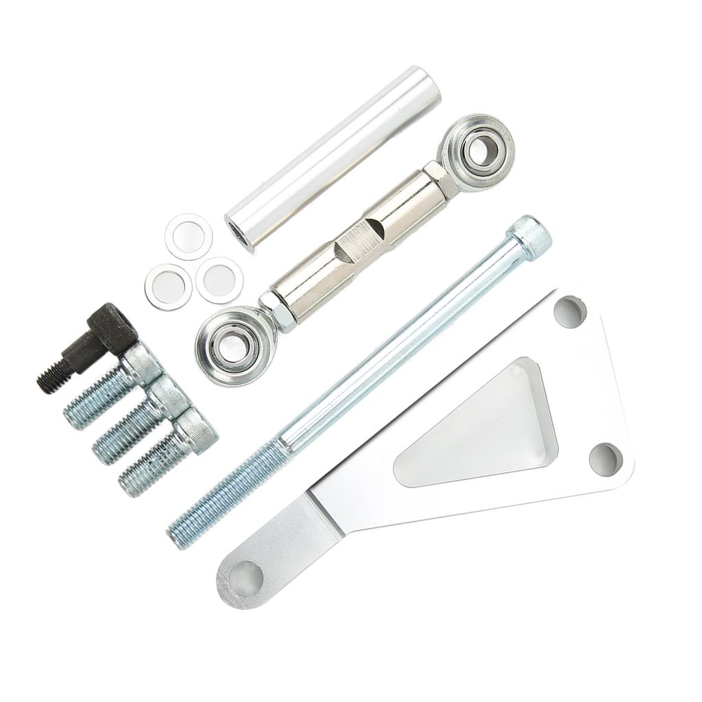 Alternator Bracket Kit Metal Anti Corrosion Wear Resistant Bracket Replacement for Chevy SBC 350 Small Block Engine