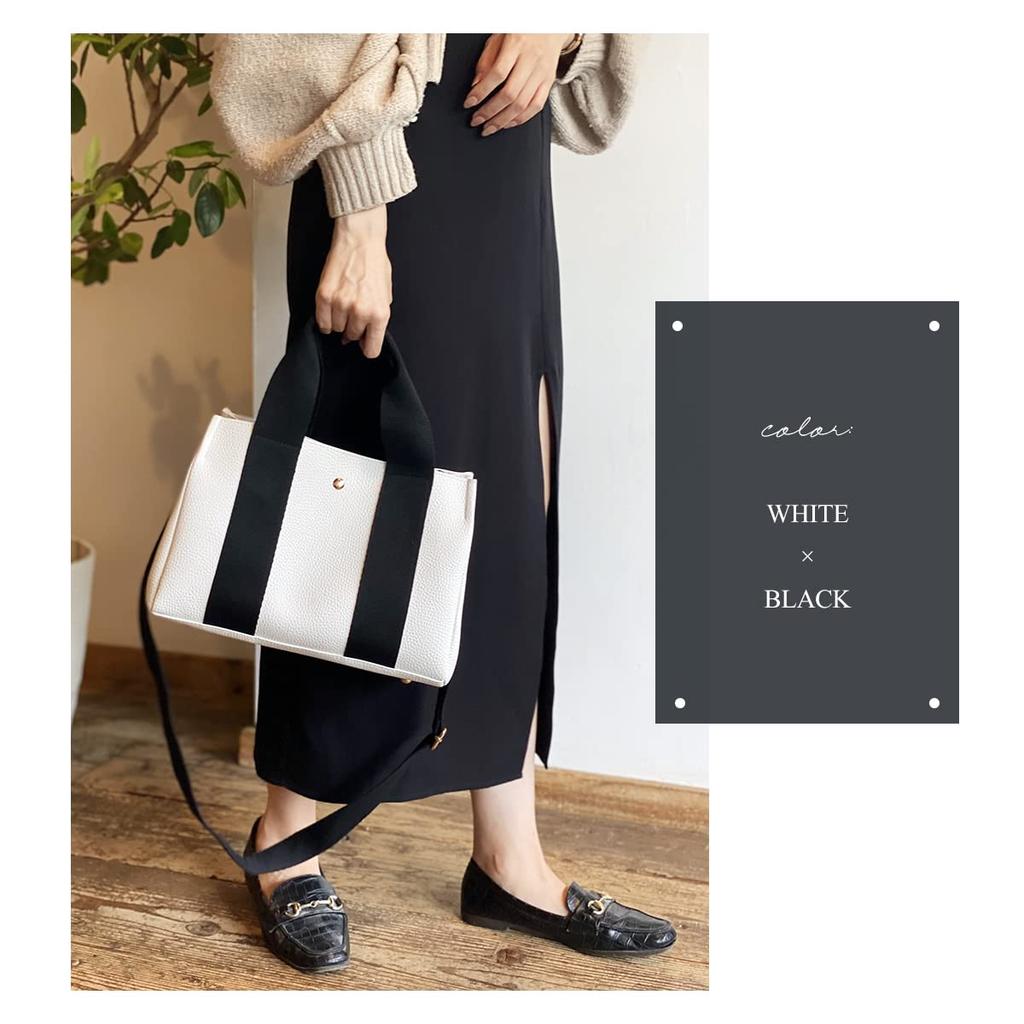 Schulter-Tote Mini PU für große Tasche x Schwarz [Gisele] Tasche, Tasche, Damen, 2-Wege, Tote, Klein, Crossbody, Leder, Pendeln, Schule, Standfest,