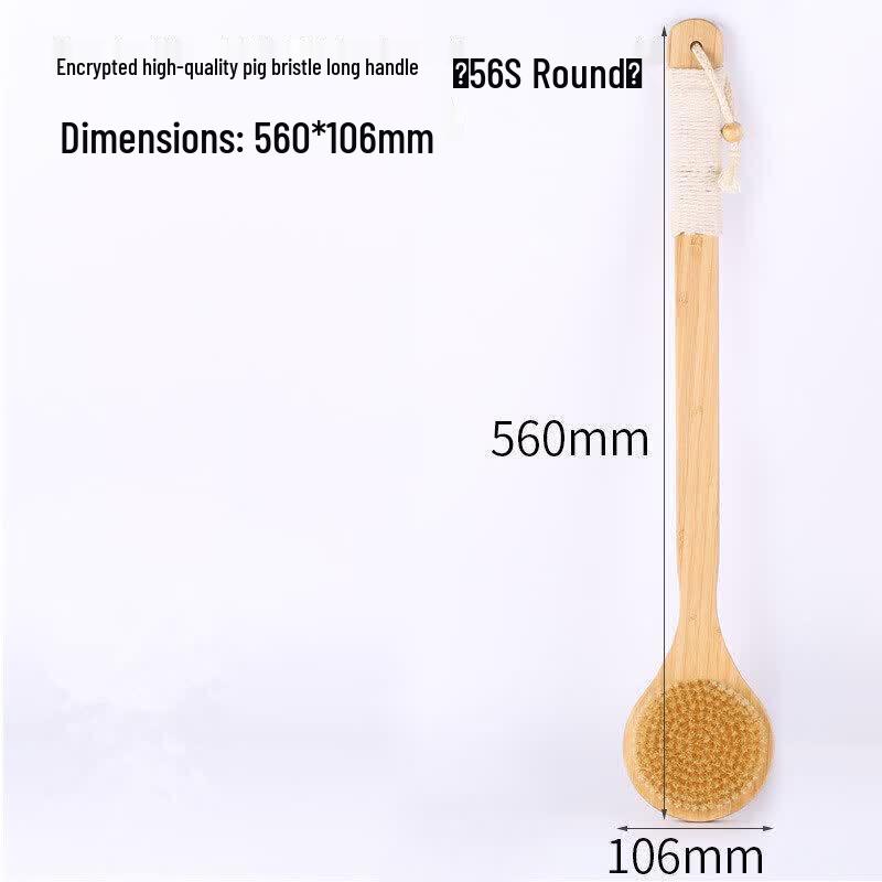 LIEI Long Handle Soft Bristle Bath and Back Brush