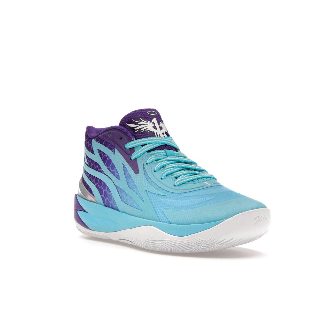 Puma MB.02 Queen City Men Sneakers Blue Team-Violet Puma-White 379779-01