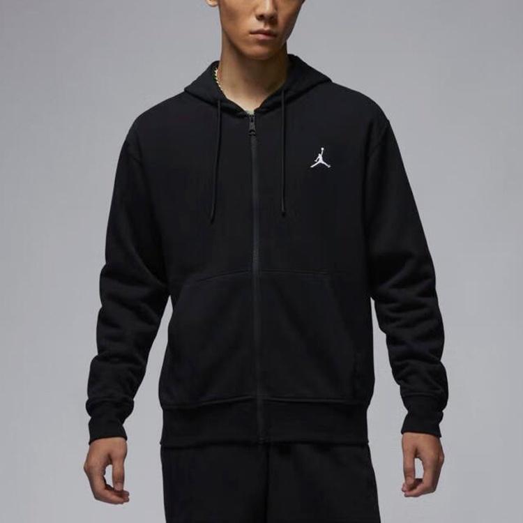 Air Jordan Full Zip Hoodie 'Black' Men's FQ1867-010