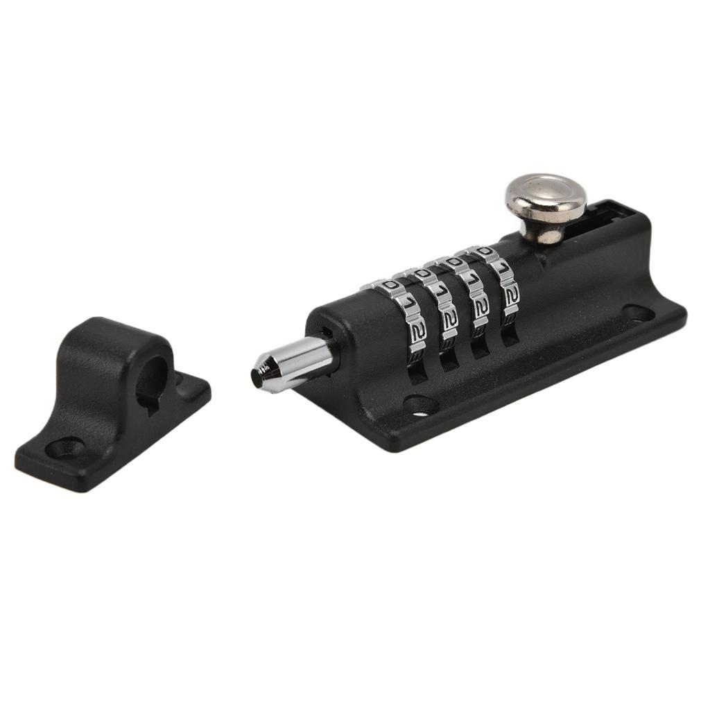 Combination Locking Bolt Safe Password Durable Rust Resistant Coating 4 Digit Lock Bolt for Pool