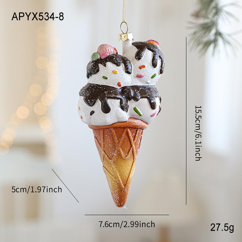 Gingerbread Man Christmas Tree Hanging Ornament Plastic Cute Holiday Pendant For Kids And Adults Home Table Mantel Party Decor