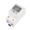 Digital Electric Energy Meter Single Phase DIN Rail Electricity Meter One Phase Two Wire