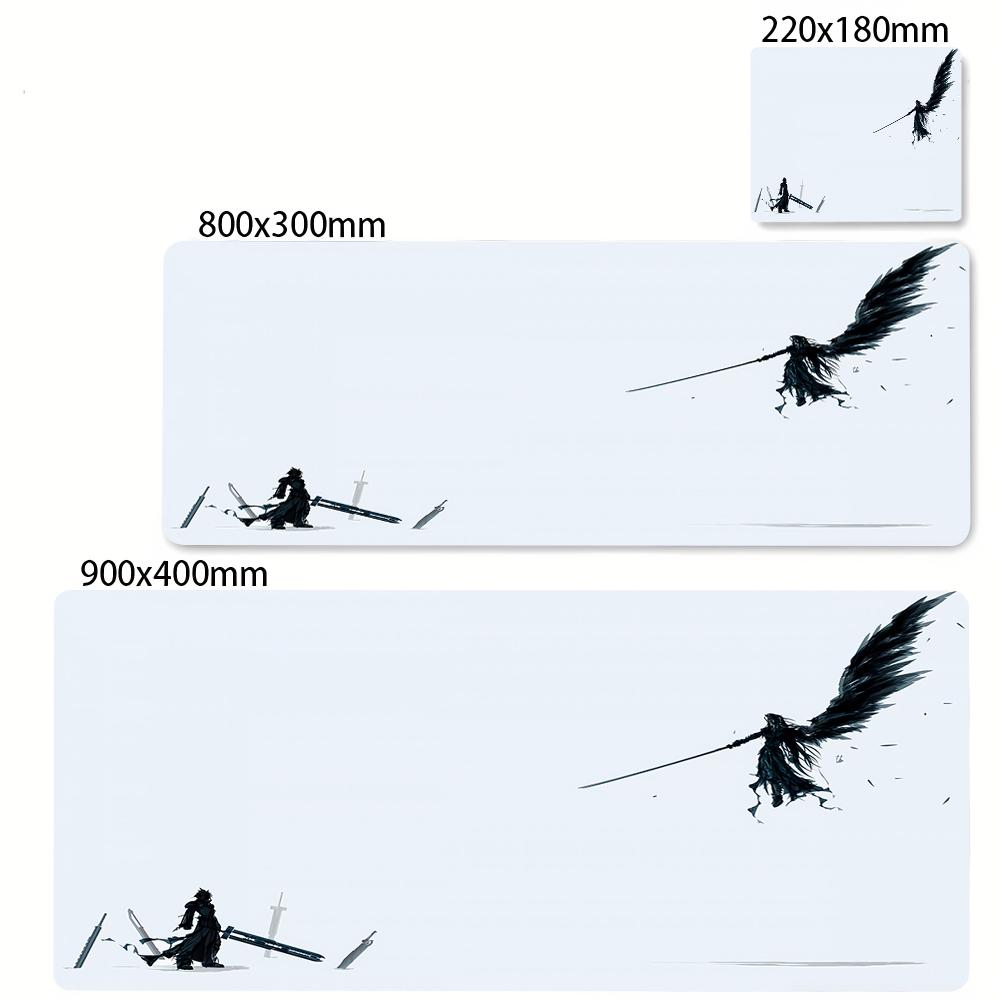 Large Gaming Mouse Pad Final Fantasy 7 Computer Mousepad PC Gamer Laptop Mouse Mat Office Mausepad XXL Keyboard Mat Desk Pads