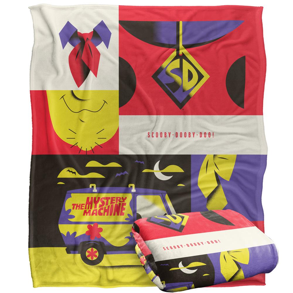 Scooby Doo Silky Icons Supersoft Blanket