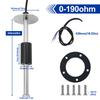 0~190 Ohm Fuel Level Sensor 100-500MM Water/Fuel Level Sensor For Boat Car Marine Yacht Fuel Sending Unit 12V24V